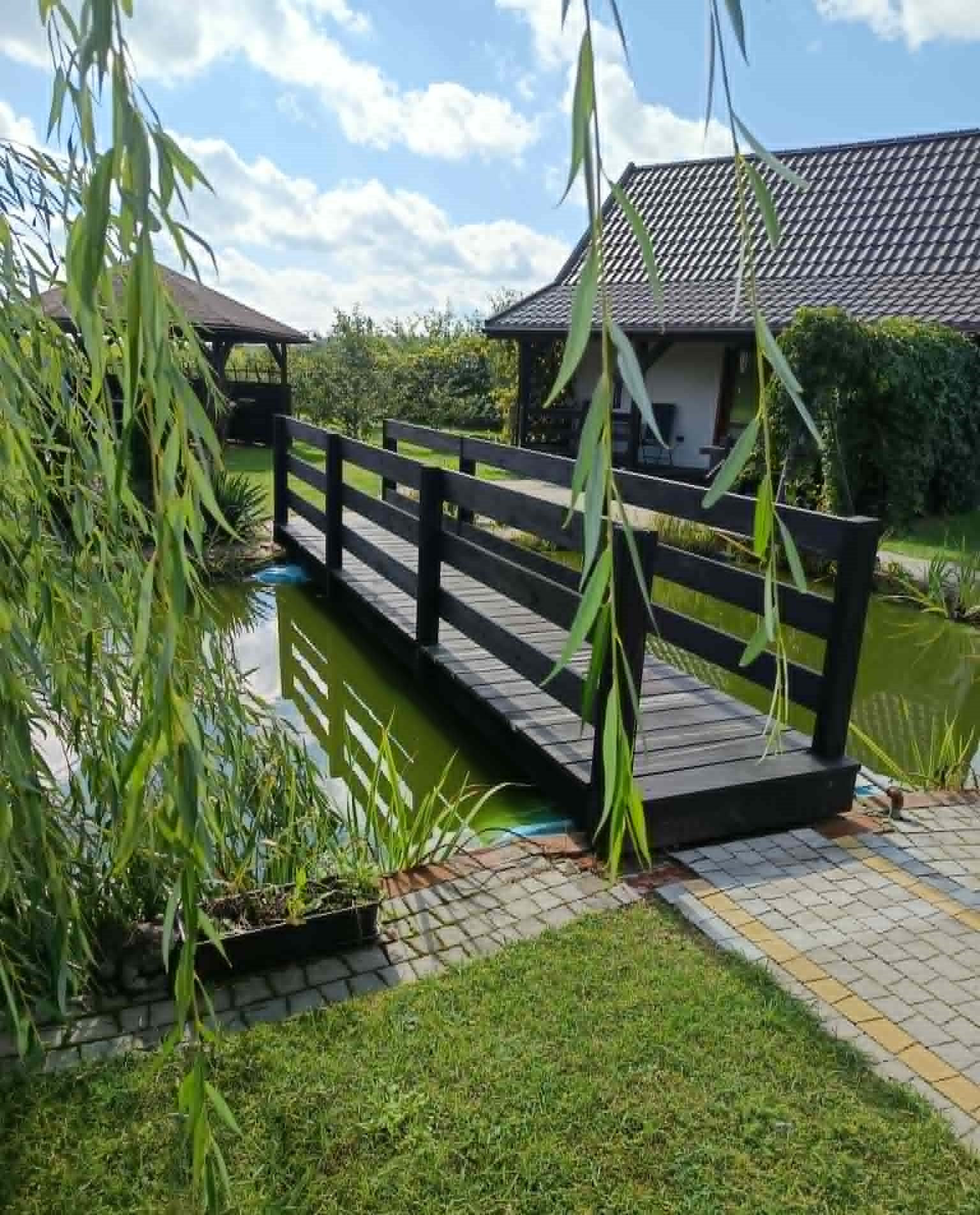 Mosteczek nad stawem